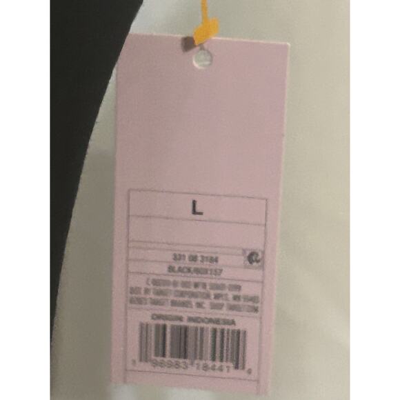 NWT Wild Fable Black Spaghetti Strap Dress size L - Picture 3 of 5